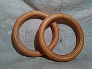 Детские гимнастические кольца деревянные